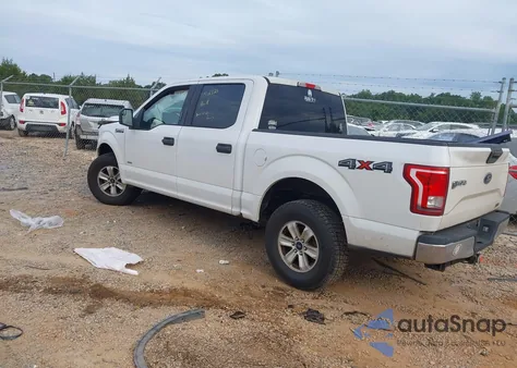 2015 Ford F150 Supercrew из США, поврежденный, VIN 1FTEW1EP4FKD40023